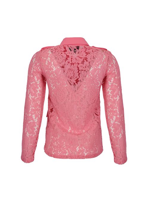 Giacca Sahariana in pizzo Fragola NO SECRETS | 261NS209FRAGOLA